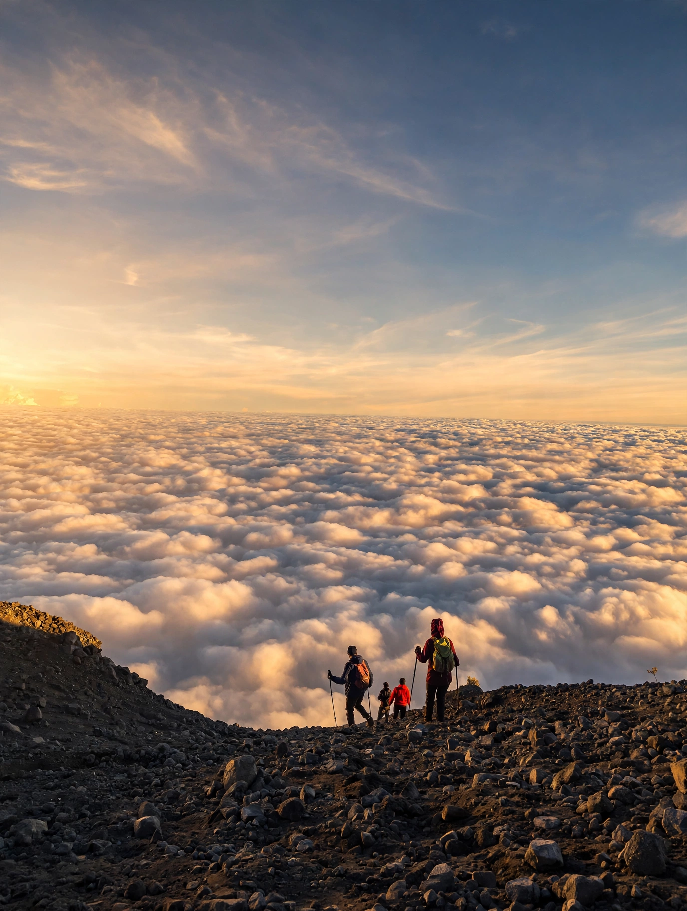 Mount Rinjani Above the Clouds | Hike To Rinjani